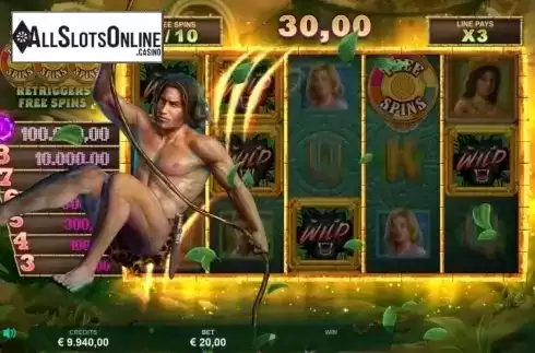Free Spins 2. Tarzan and the Jewels of Opar from Gameburger Studios