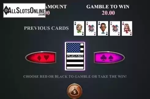 Gamble. Trump It Blackjack Single Deck from Fugaso