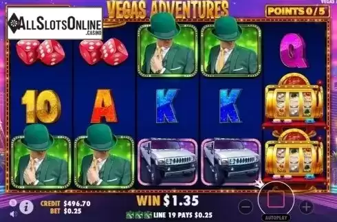 Free Spins 4. Vegas Adventures with Mr Green from Pragmatic Play