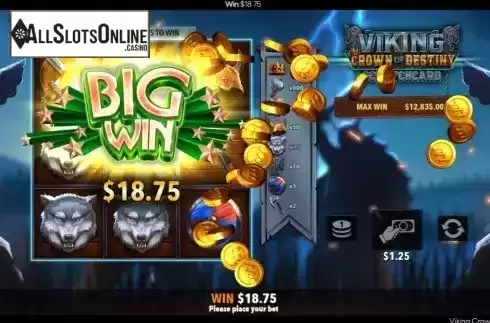 Big Win Game screen