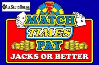 Screen1. Match Times Pay Jacks or Better from IGT