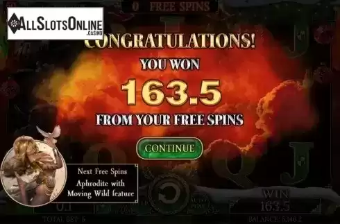 Free Spins Win. Demi Gods II Christmas Edition from Spinomenal