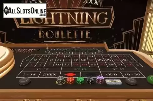 Game Screen 3. First Person Lightning Roulette from Evolution Gaming