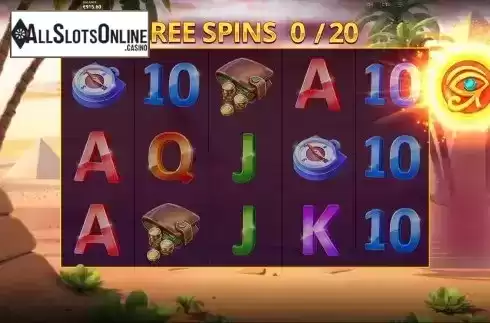 Free Spins Screen