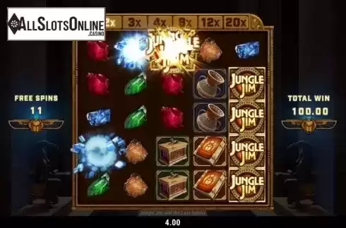 Free Spins 2. Jungle Jim And The Lost Sphinx from Stormcraft Studios