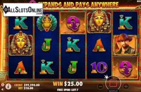 Free Spins 1. John Hunter And The Book Of Tut from Pragmatic Play