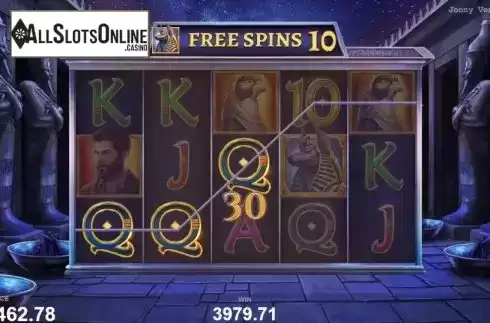 Free Spins 3. Jonny Ventura and The Eye of Ra from Pariplay