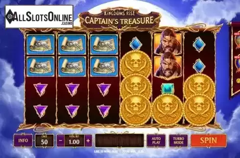 Respins 2. Kingdoms Rise: Captain's Treasure from Playtech Origins