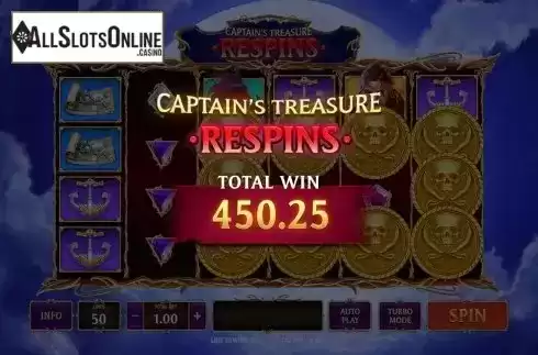 Total Win. Kingdoms Rise: Captain's Treasure from Playtech Origins
