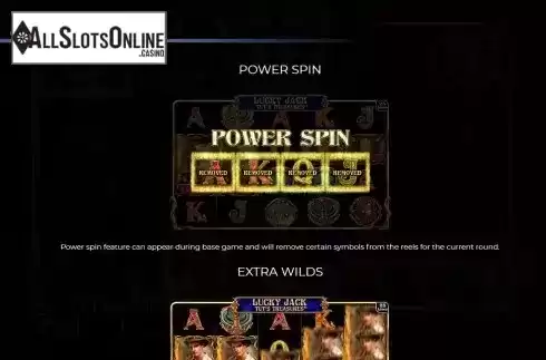 Power Spin screen