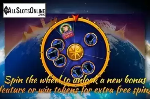 Screen 2. Leaders of the Free Spins World from Inspired Gaming