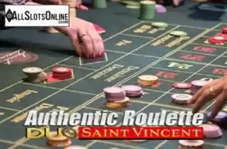 Live Roulette DUO Saint Vincent. Live Roulette DUO Saint Vincent from Authentic Gaming
