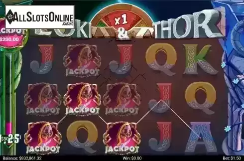 Jackpot collection Screen