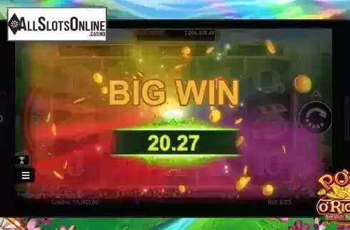 Big Win Screen