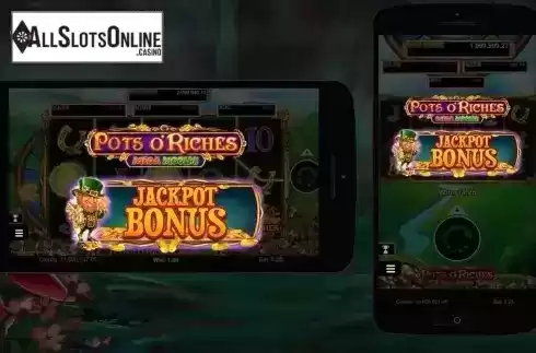 Jackpot Bonus Feature Win Screen