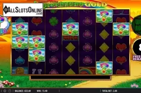 Free Spins. Rainbow Riches Leprechauns Gold from Barcrest