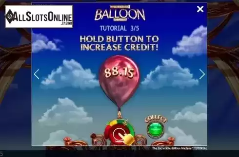 Start Screen 3. The Incredible Balloon Machine from Crazy Tooth Studio