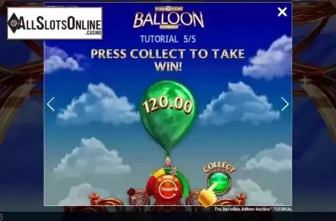Start Screen 5. The Incredible Balloon Machine from Crazy Tooth Studio