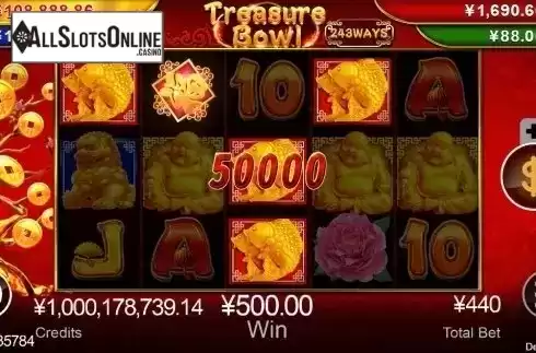 Win Screen. Treasure Bowl of Dragon Jackpot from CQ9Gaming