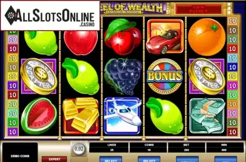 Screen 3. Wheel of Wealth Special Edition from Microgaming
