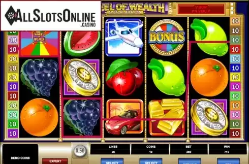 Screen 4. Wheel of Wealth Special Edition from Microgaming
