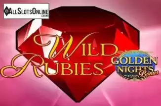 Wild Rubies: Golden Nights Bonus. Wild Rubies GDN from Gamomat