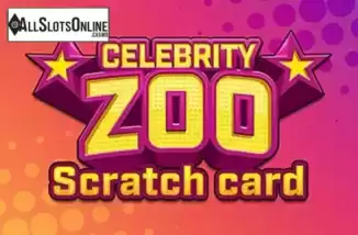 Celebrity Zoo Scratch Card