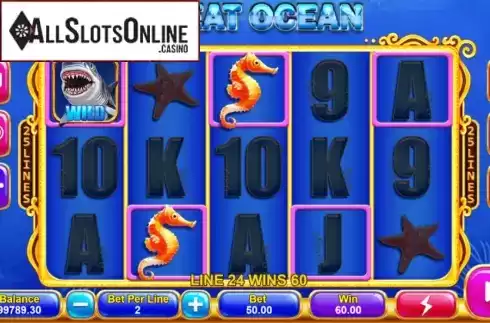 Win Screen 2. Great Ocean (Triple Profits Games) from Triple Profits Games