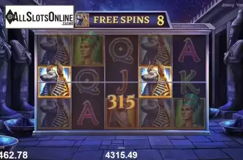 Free Spins 4. Jonny Ventura and The Eye of Ra from Pariplay