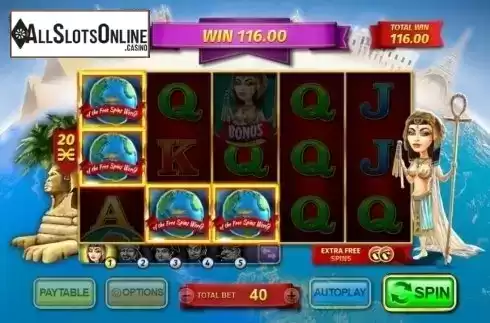 Win Screen 2. Leaders of the Free Spins World from Inspired Gaming