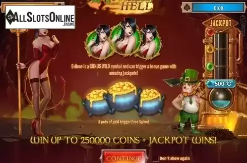 Screen 1. Leprechaun goes to Hell from Play'n Go