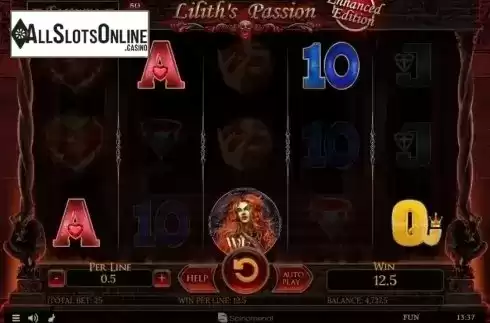 Win Screen. Lilith's Passion Enhanced Edition from Spinomenal