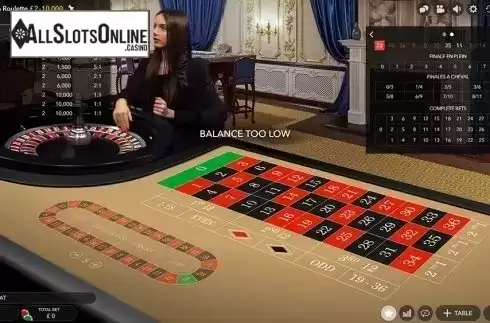 Game Screen. London Roulette (Evolution Gaming) from Evolution Gaming