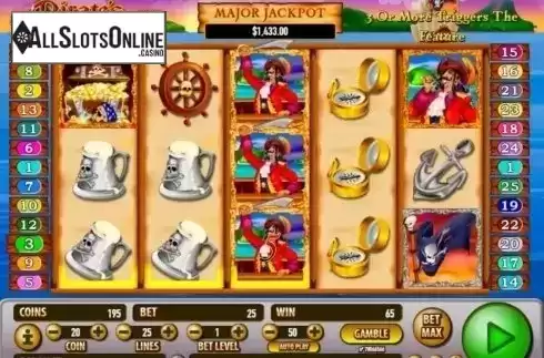 Win Screen 3. Pirate's Plunder (Habanero Systems) from Habanero