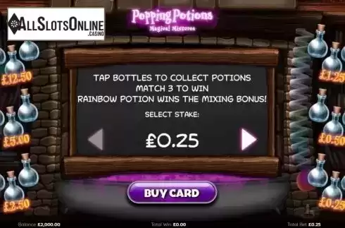 Start Screen 2. Popping Potions Magical Mixtures from Endemol Games