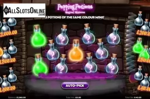 Game Screen 1. Popping Potions Magical Mixtures from Endemol Games