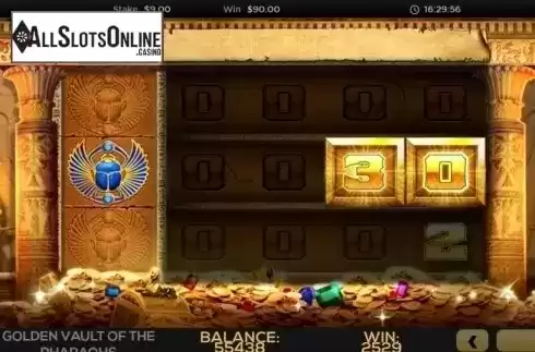 Win Screen 2. The Golden Vault of the Pharaohs from High 5 Games