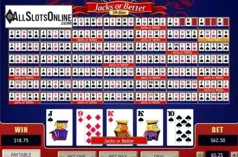 Jacks or better win screen. 50-line Jacks or Better (Playtech) from Playtech