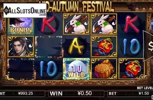 Win screen 2. Mid-Autumn Festival (Iconic Gaming) from Iconic Gaming