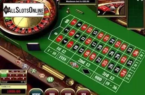 Game Screen 2. American Roulette (Tom Horn Gaming) from Tom Horn Gaming