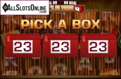 Screen7. Deal or No Deal: What's In Your Box from Blueprint