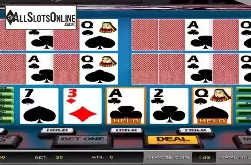 Game Screen. Double Bonus Poker (Nucleus Gaming) from Nucleus Gaming