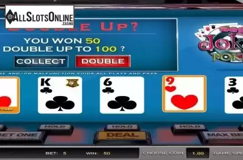 Win Screen. Double Joker Poker (Nucleus Gaming) from Nucleus Gaming
