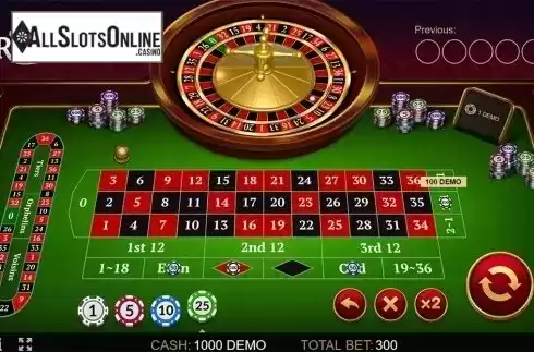 Game workflow . European Roulette(Evolution Gaming) from Evoplay Entertainment