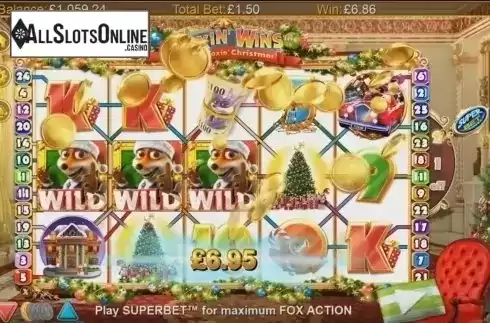 Win Screen . Foxin' Wins - A Very Foxin' Christmas from NextGen