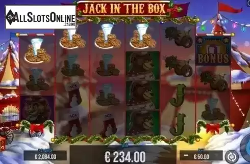 Win Screen. Jack in the Box Christmas Edition from Pariplay