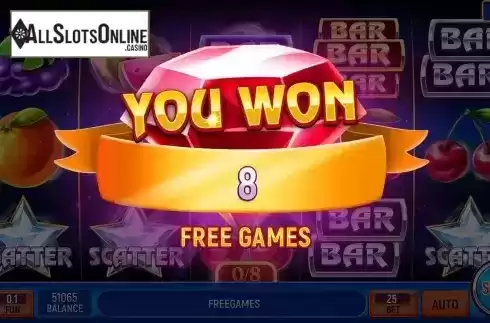 Free Games Win Screen