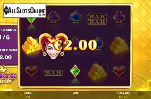 Free Spins Gameplay Screen