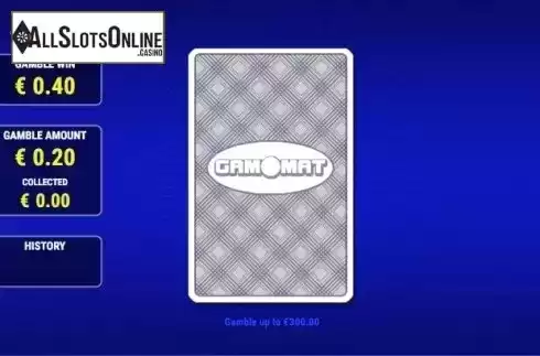 Bonus Game screen. La Dolce Vita GDN from Gamomat