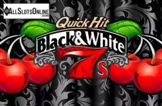 Quick Hit Platinum Black & White 7s. Quick Hit Black & White 7s from Bally